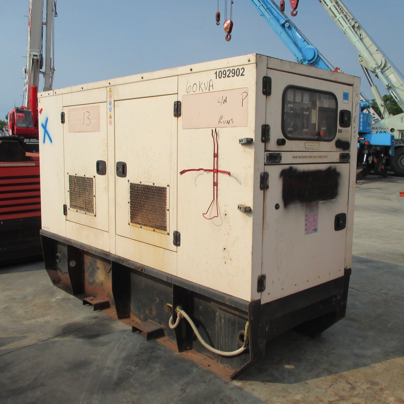 FG Wilson XD60P2 Generator Set 60kva