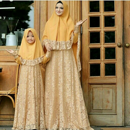 FH - CP Hijab Makarena  Gold 