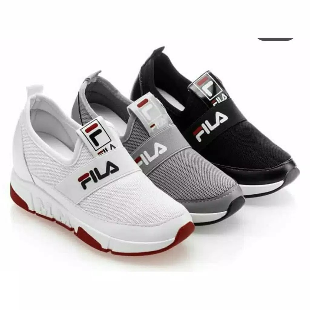 FL 01 SLIP ON CEWEK FILA HEEL 5CM