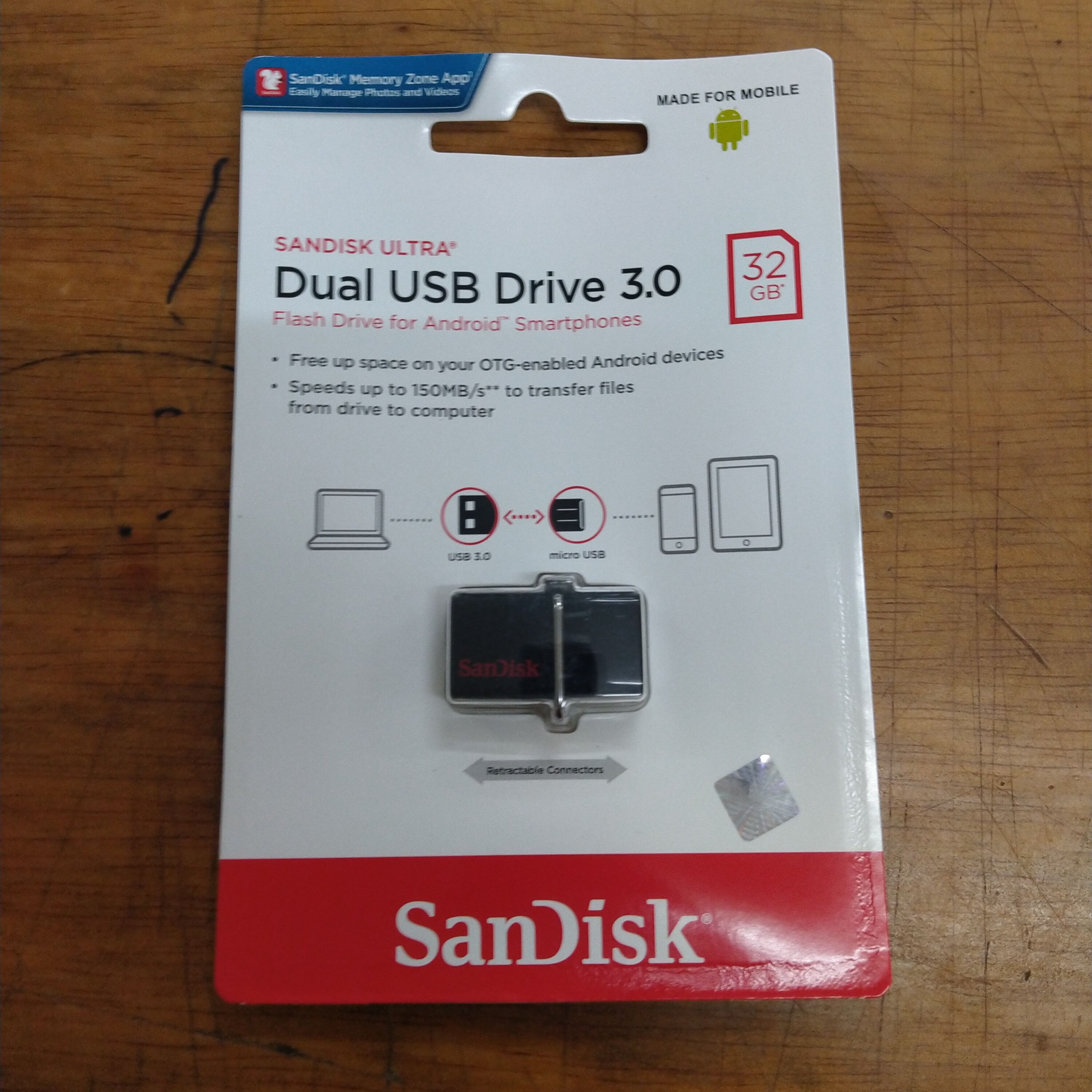 FLASHDISK OTG SANDISK 32 GB