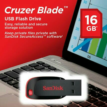 FLASHDISK Sandisk Cruzer 16gb