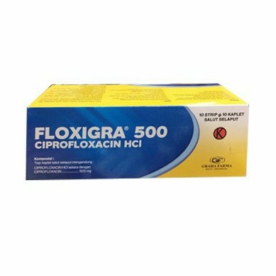 FLOXIGRA 500 mg Atau Ciprofloxacin