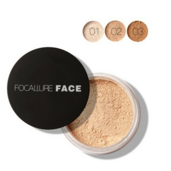 FOCALLURE Oil Free Loose Powder BEDAK TABUR 