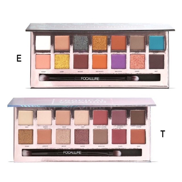 FOCALLURE PALLETE EYESHADOW 14 COLORS 4