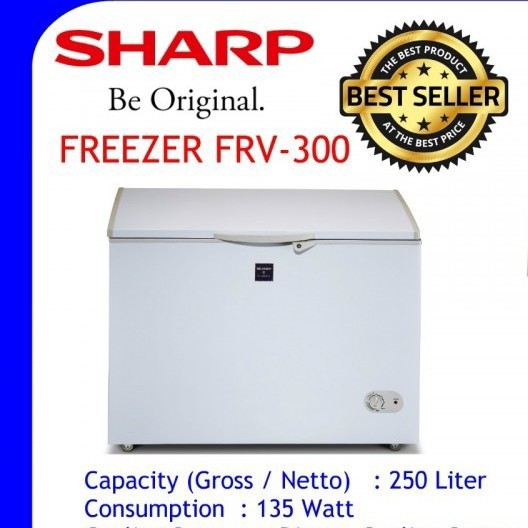 FREEZER BOX SHARP FRV-300L