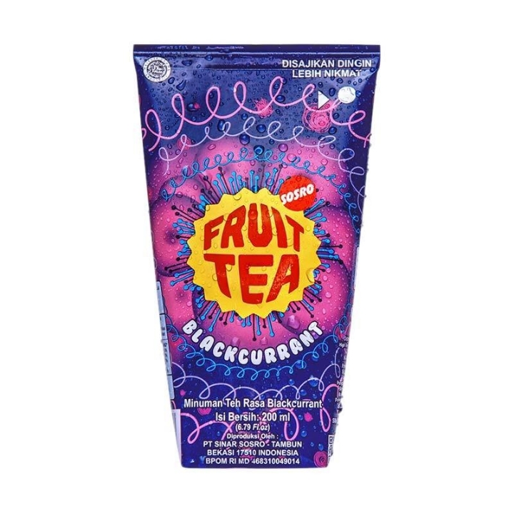 FRUIT TEA BLACKCURRANT 200ML