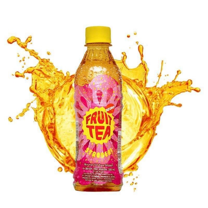 FRUIT TEA STRAWBERRY 350ML