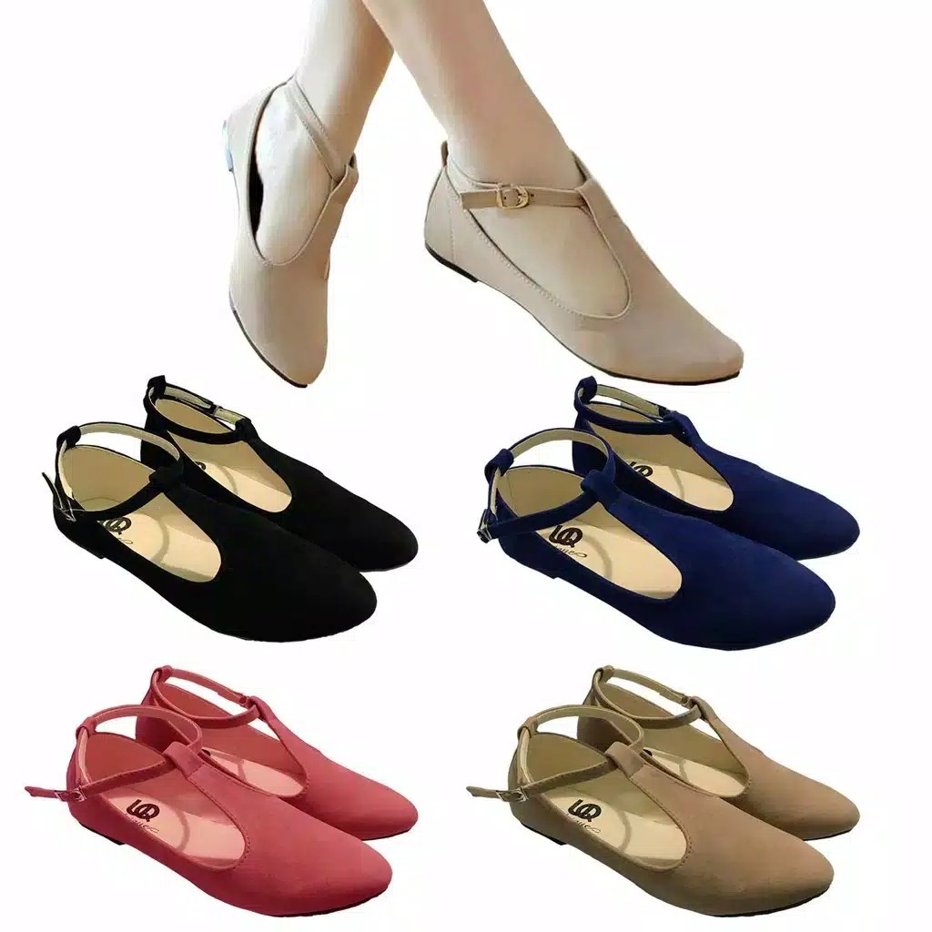 FS 06 FLAT SHOES WANITA FORMAL