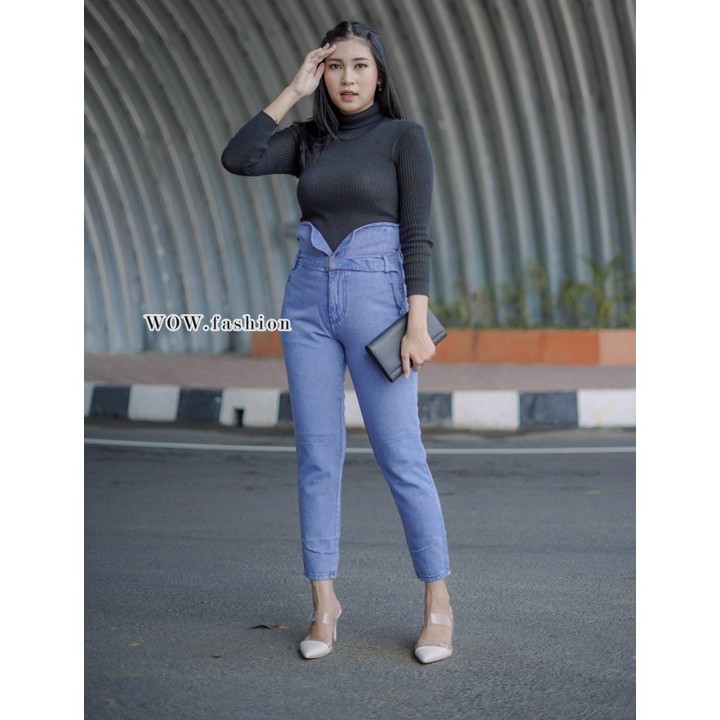 FUNNY NEW CELANA JEANS WANITA FRIENDLY