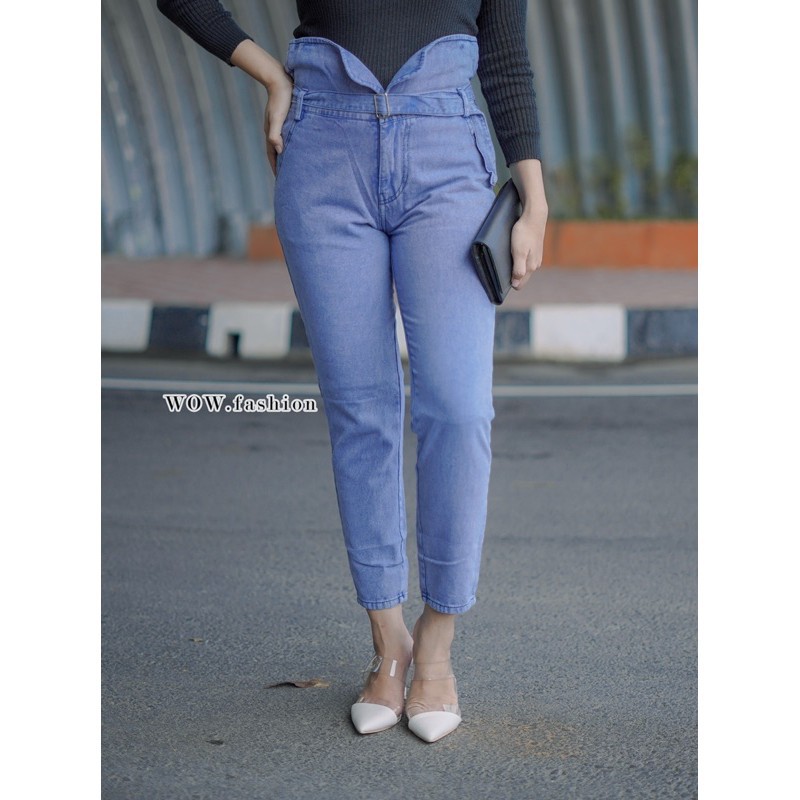 FUNNY NEW CELANA JEANS WANITA FRIENDLY 3