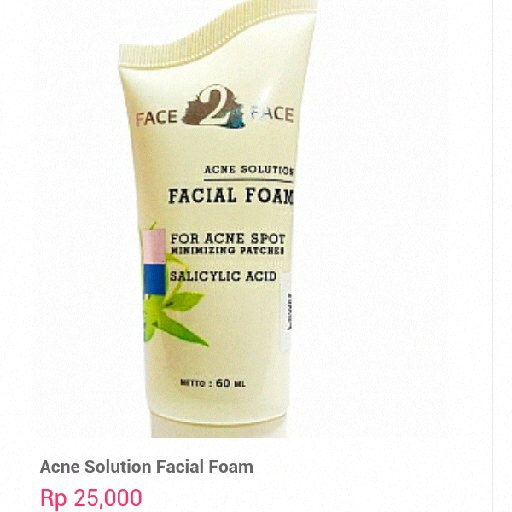 Facial Foam Acne