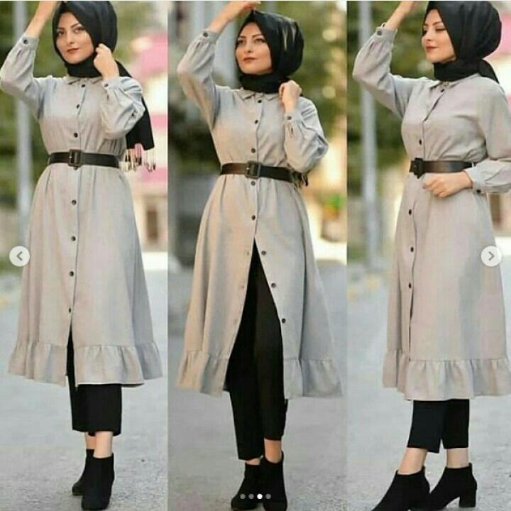 Fajrina Tunik Grey