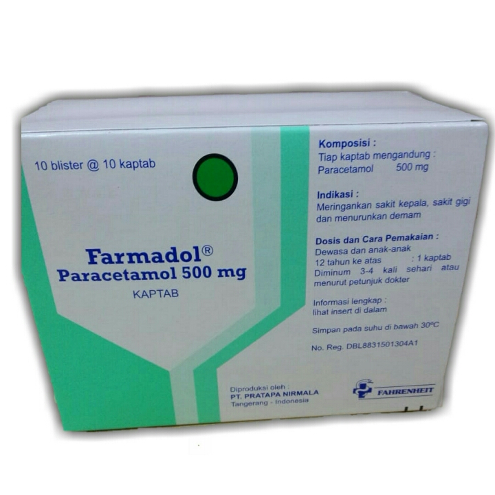 Farmadol Tablet 500mg