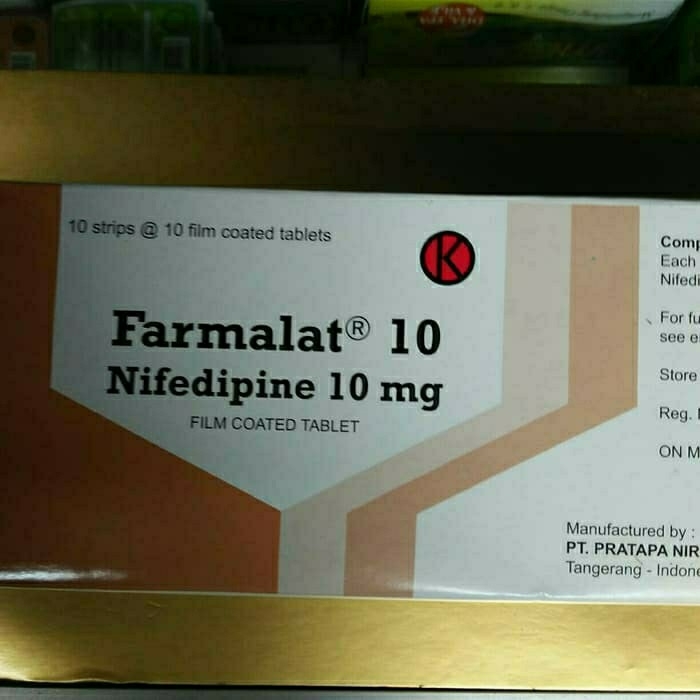 Farmalat 10mg Atau Nifedipin