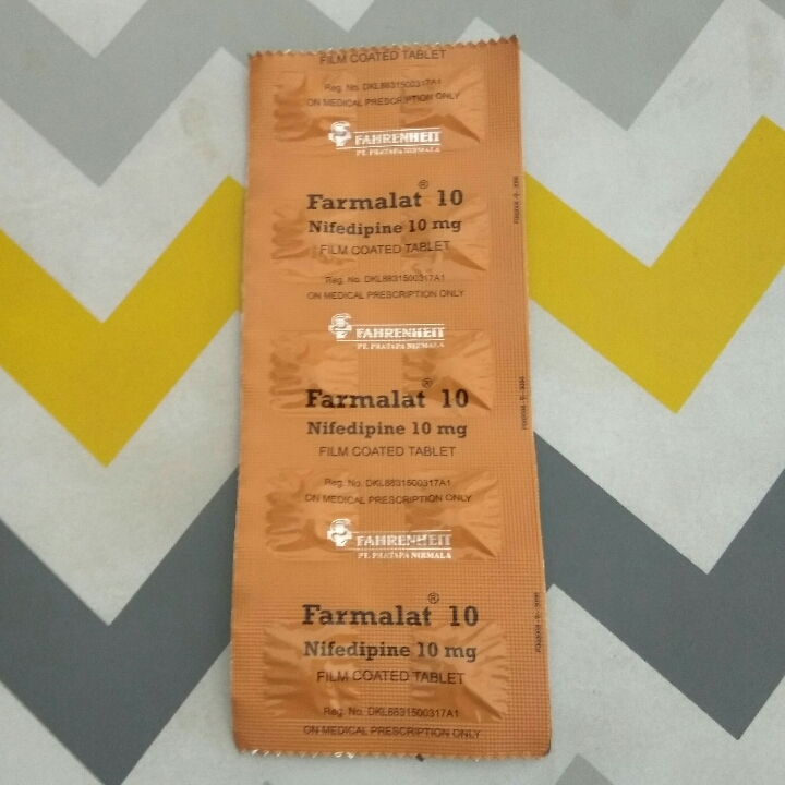 Farmalat 10mg Atau Nifedipin