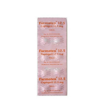 Farmoten 25mg Atau Captopril 25mg