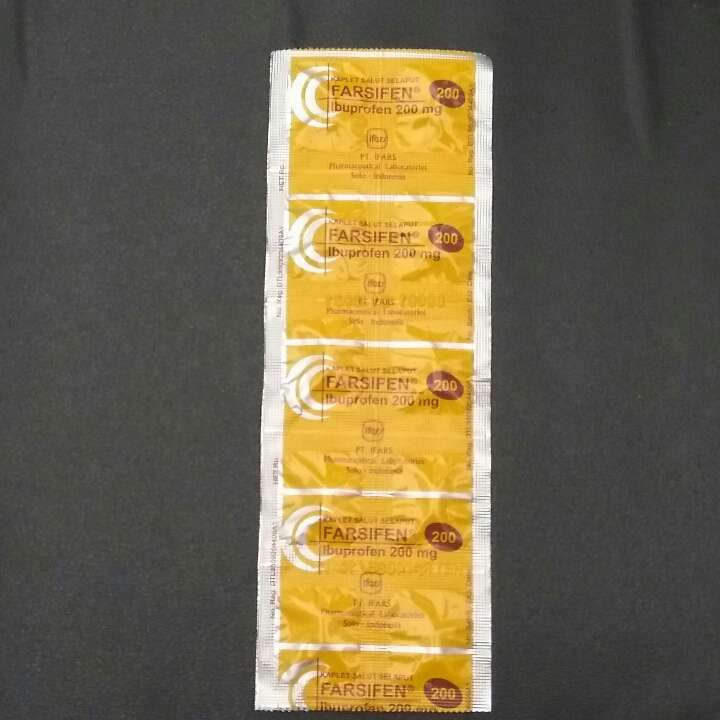 Farsifen 200mg Atau Ibuprofen