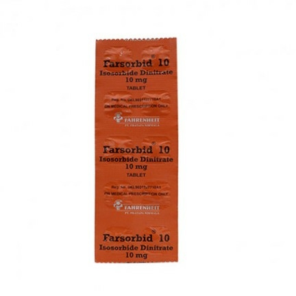 Farsorbid 10mg Atau Isorbid