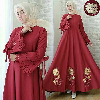 Fc Kayla Maxi Maroon Mus