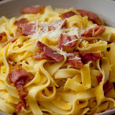 Fettucinne Carbonara