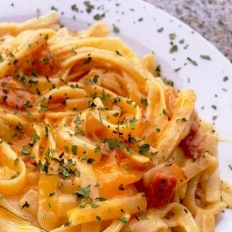 Fettucinne Carbonara 2