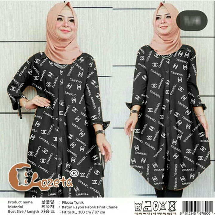 Fibota Tunik Black