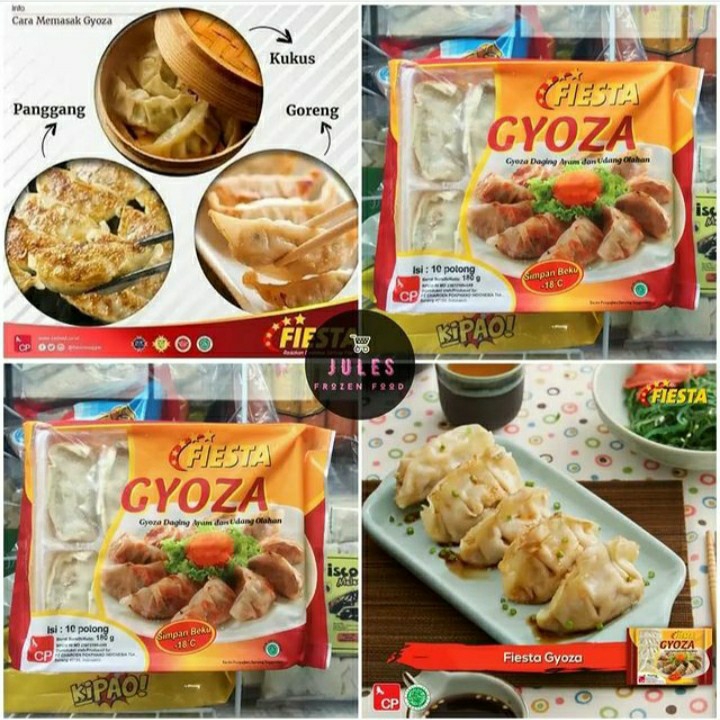 Fiesta Gyoza Isi Ayam Sama Udang Isi 10
