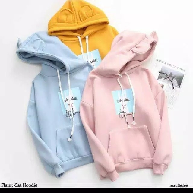 Flain cat hodie 
