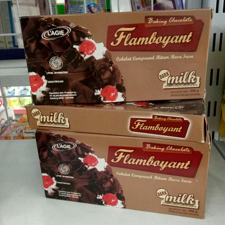 Flamboyan Coklat Batang Dark Milk