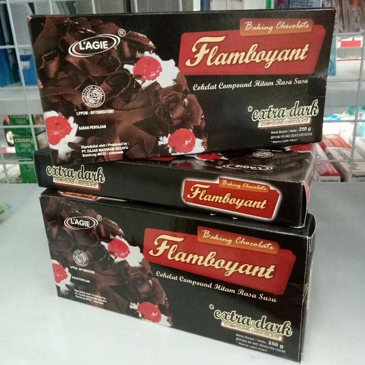 Flamboyan Coklat Batang Extra Dark