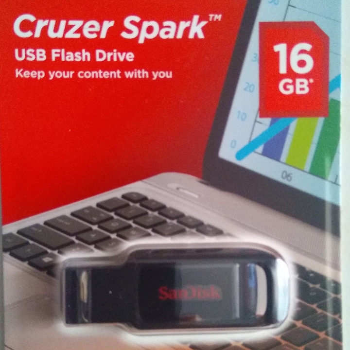 Flash Disk Sandisk Cruzer Blade 16gb Original