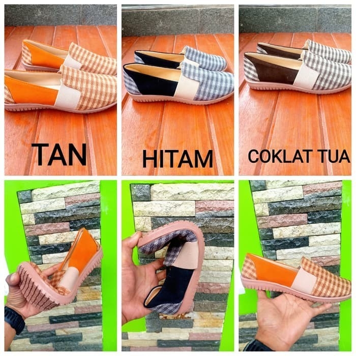 Flatshoes Balet Berry - Coklat Tua 2