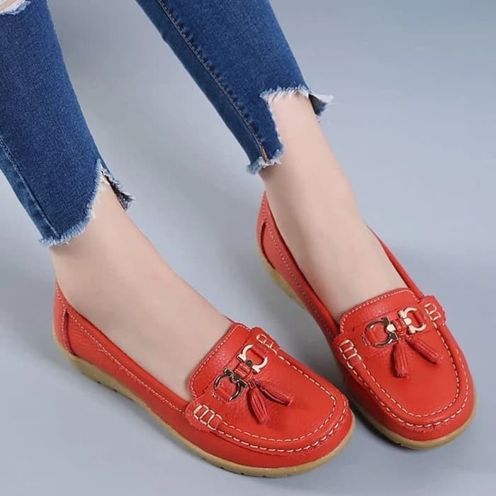 Flatshoes Balet Rumbe - Merah
