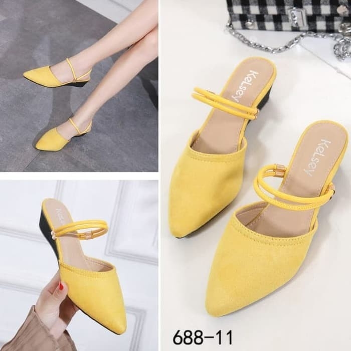 Flatshoes Kelsey 688 Kuning