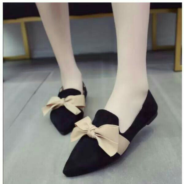 Flatshoes Sd 18 Hitam