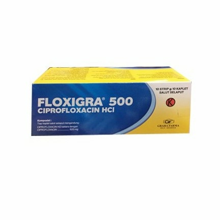 Floxigra 500mg Atau Ciprofloxacin