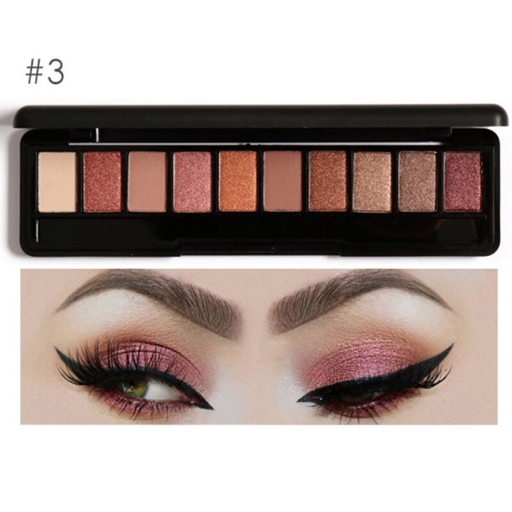 Focallure FA-08  10 Pcs Pallete Eyeshadow Natural 4