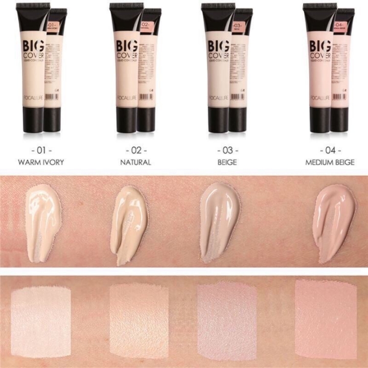 Focallure big cover liquid concealer  2