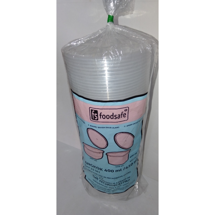 Food Container 400ml Atau 450ml