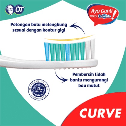 Formula Sikat Gigi Curve 2
