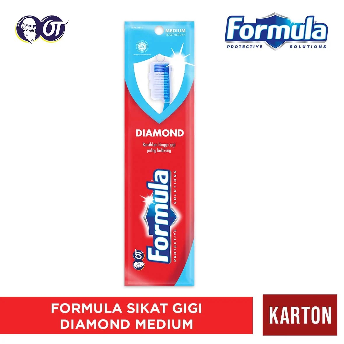 Formula Sikat Gigi Diamond Medium