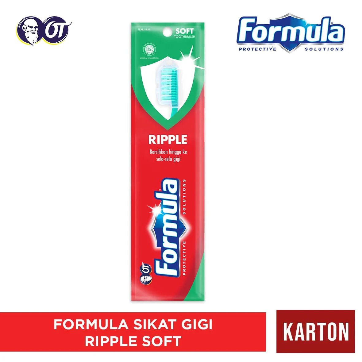 Formula Sikat Gigi Ripple Soft