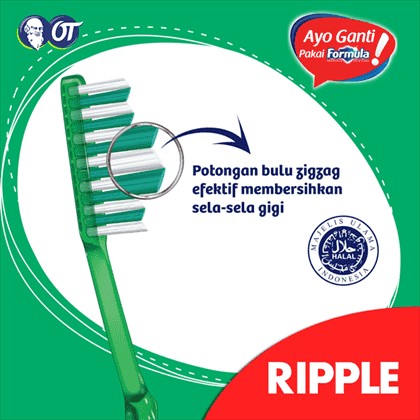 Formula Sikat Gigi Ripple Soft 2