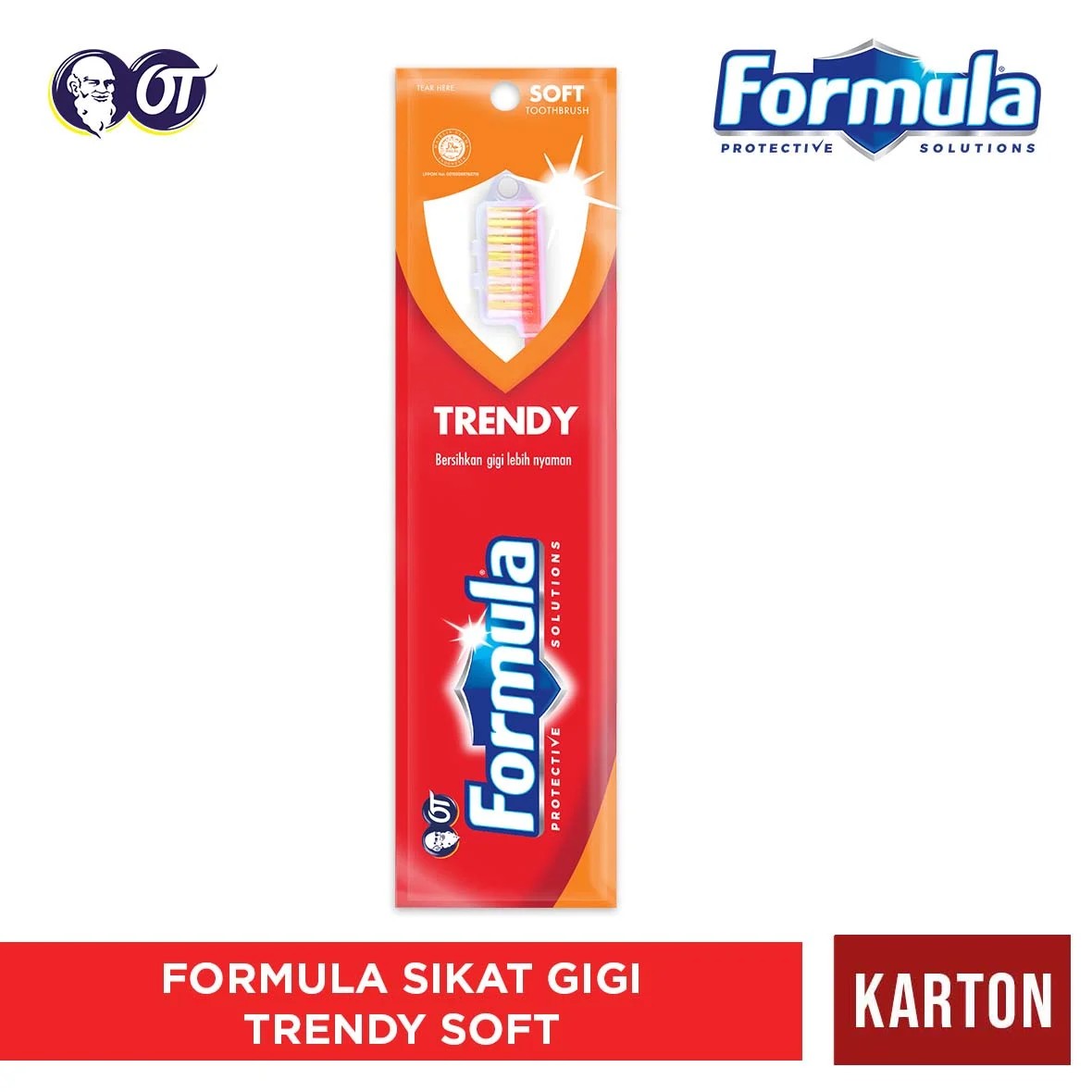 Formula Sikat Gigi Trendy Soft