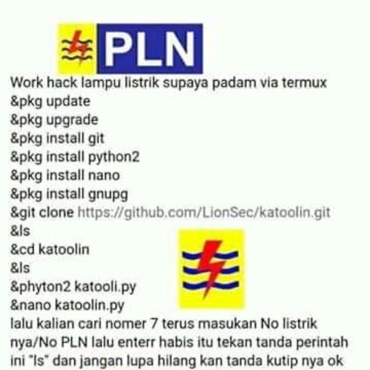 Kode Hack Pln Via Termux