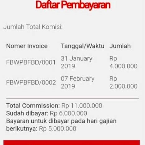 Foto Bukti Penghasilan Uamgcepats Cf 2
