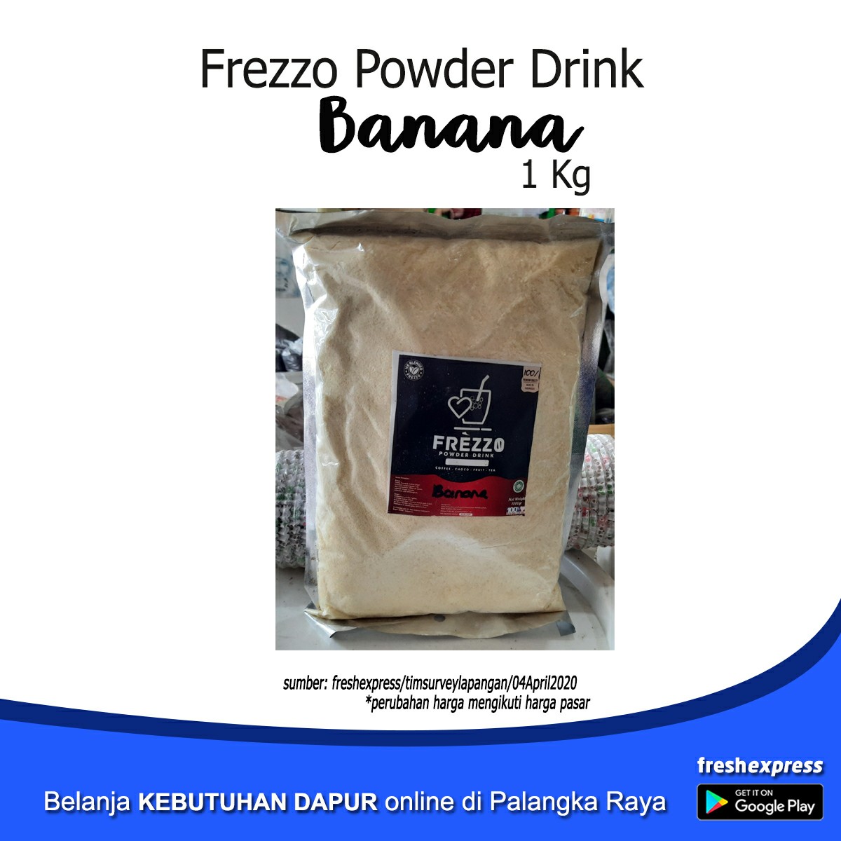Frezzo Powder Drink - Banana - 1 Kg