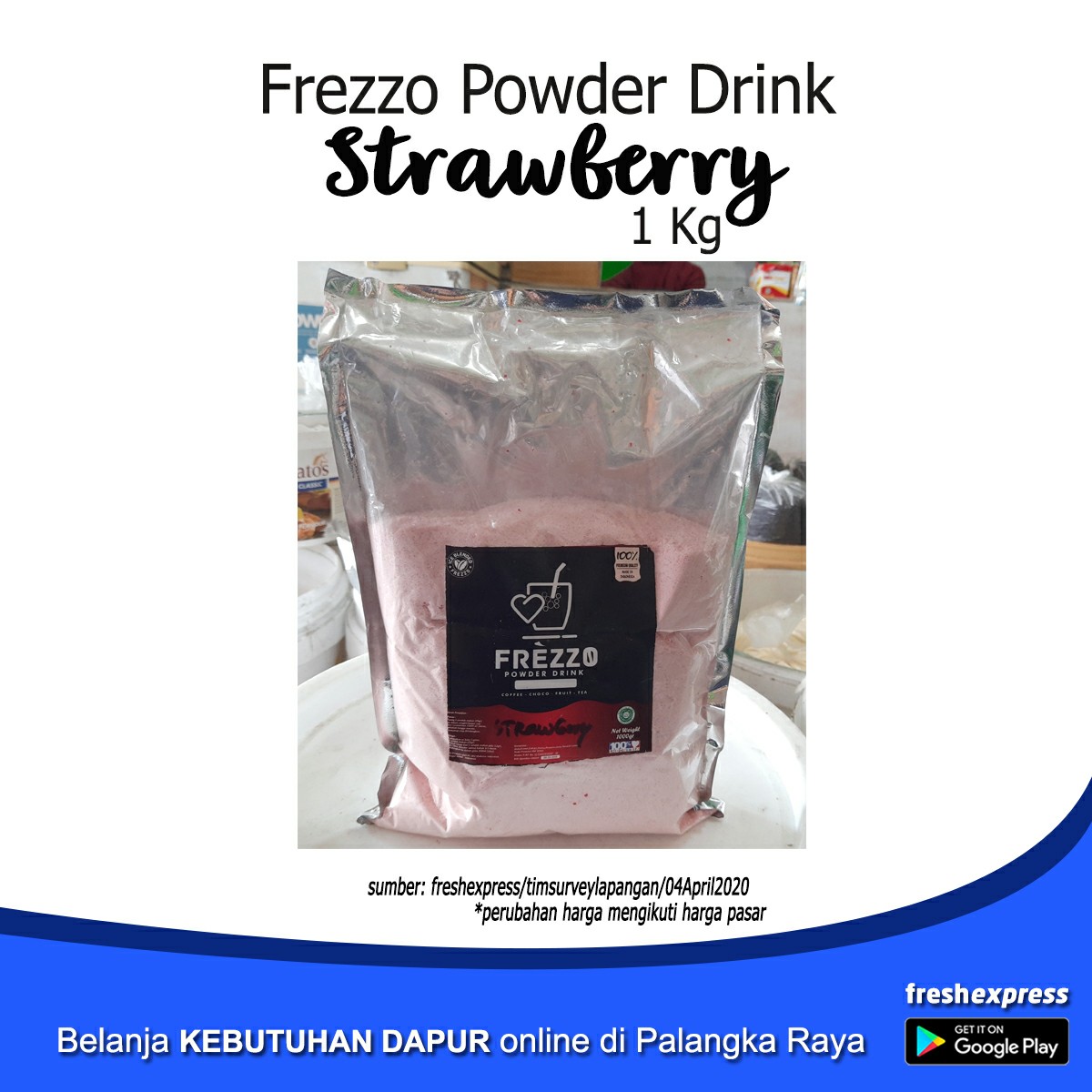 Frezzo Powder Drink - Strawberry