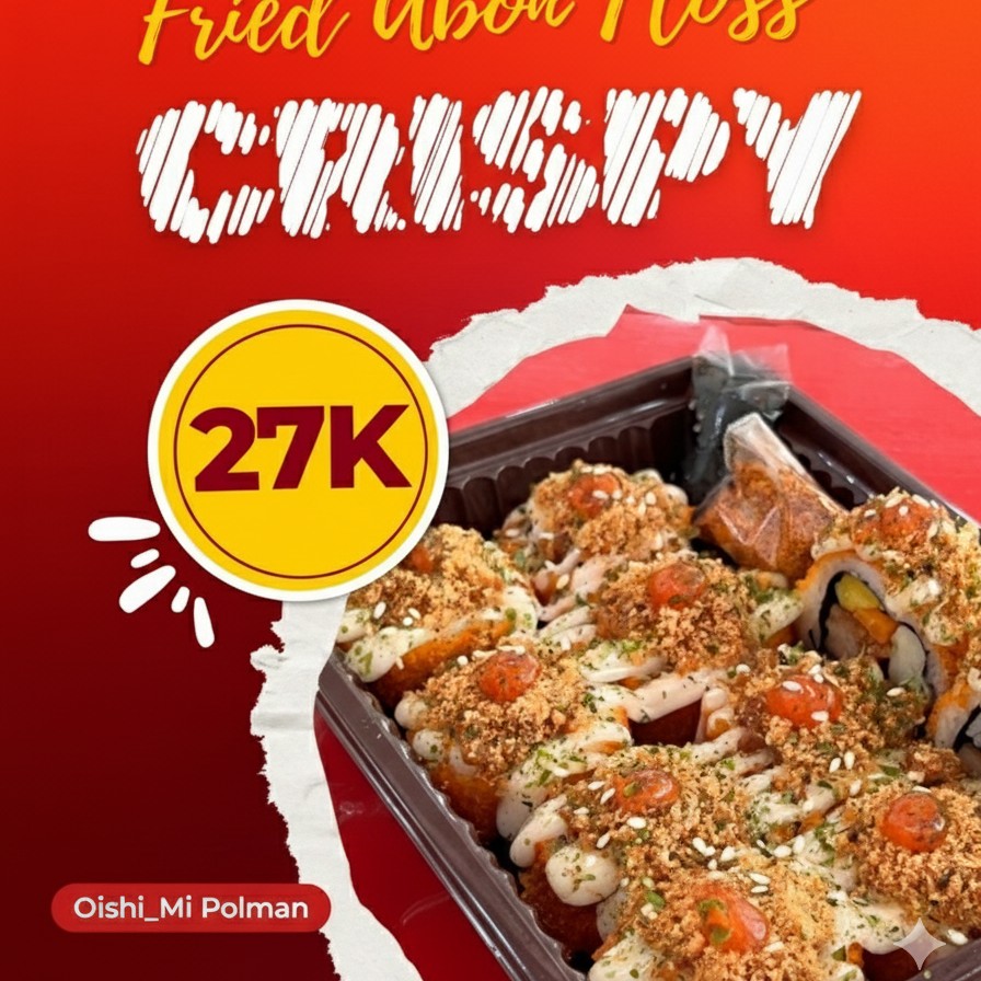 Fried Abin Floss Crispy