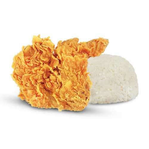 Fried Chicken plus Nasi